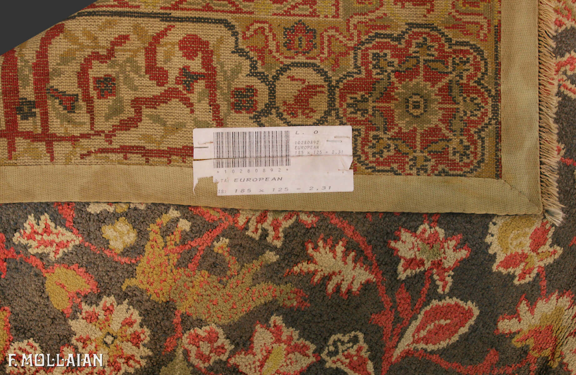 Teppich Semi-Antiker Europäischer Seide n°:10280892
